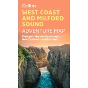 West Coast and Milford Sound Adventure Map Collins